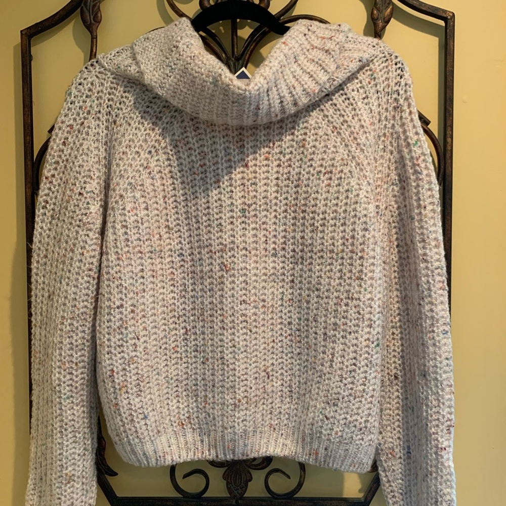 Cowl neck sweater